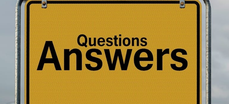 questions, answer written on board